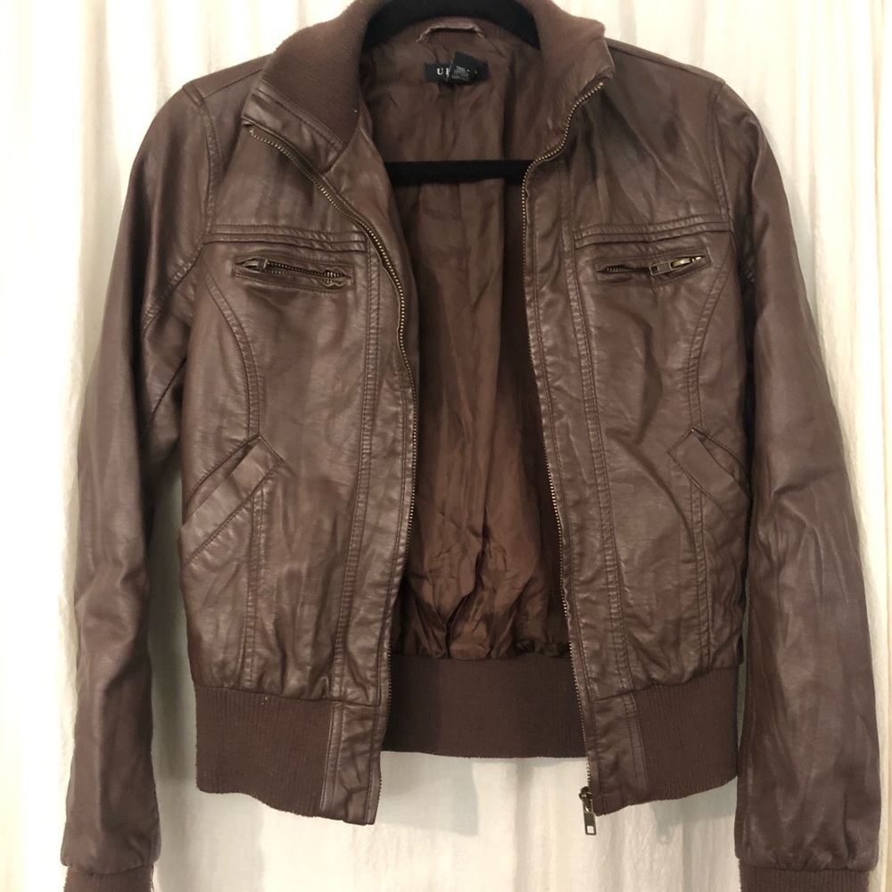 Leather jacket
